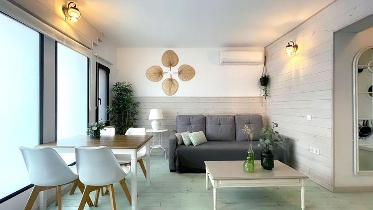 New Cozy Beach Apartment, Wifi Valencia Bagian luar foto